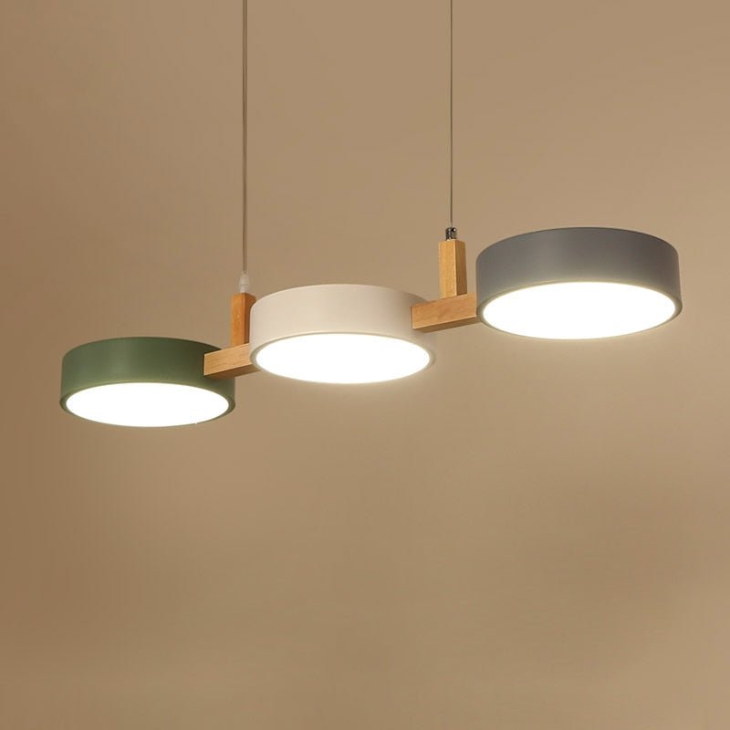 NordLight - Nowoczesna metalowa lampa sufitowa w stylu nordyckim