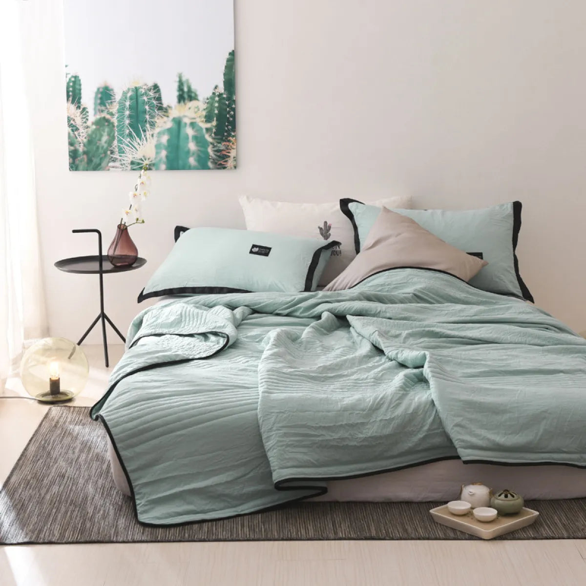 Lekka Kołdra Chłodząca SoftCool - Oddychająca i Przyjemna dla Gorących Nocy