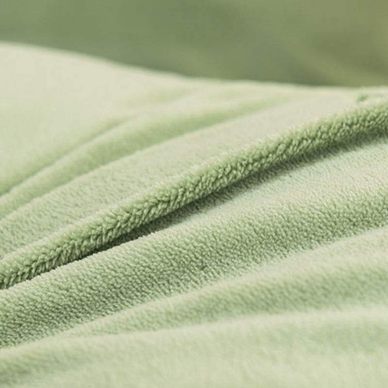 Jednokolorowe welurowe poszewki dekoracyjne na poduszki - Zestaw 2 Sztuk