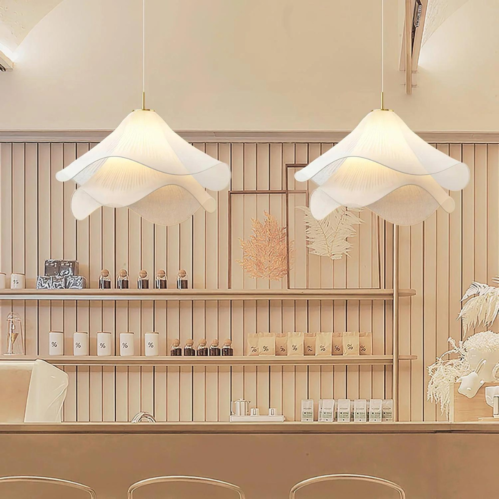 Lampa Wisząca w Stylu Japandi — Naturalna Prostota i Nowoczesna Harmonia