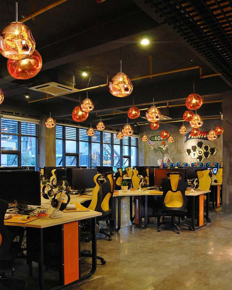 Designerska Lampa Wisząca LED Lava