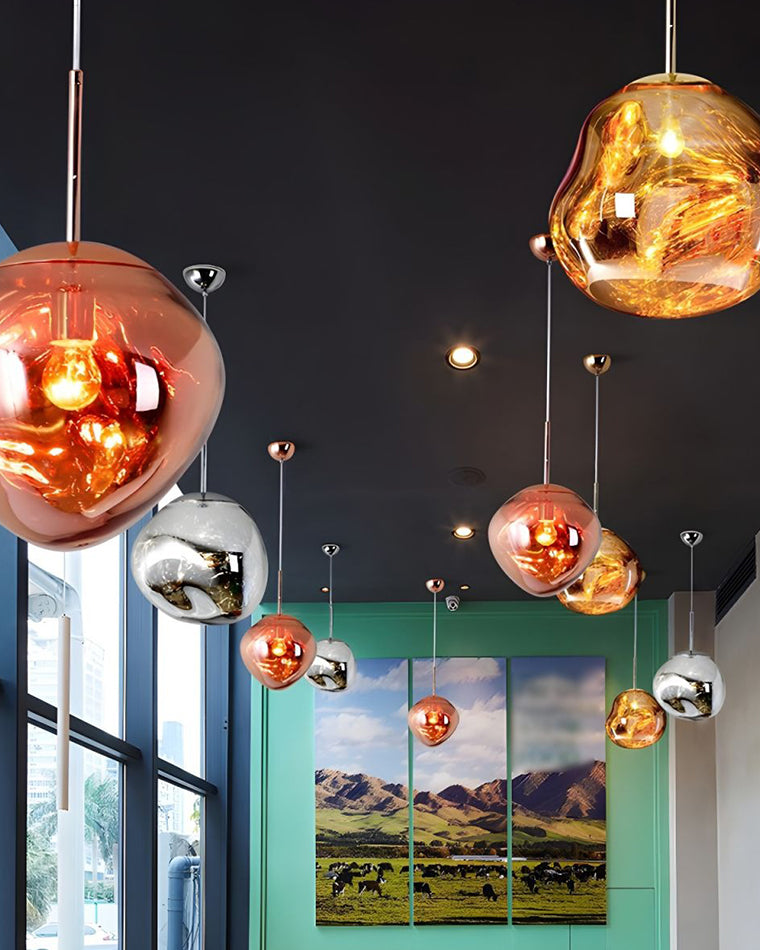 Designerska Lampa Wisząca LED Lava