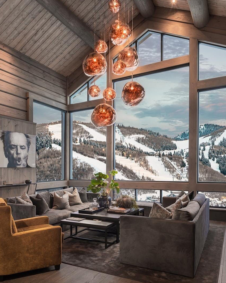 Designerska Lampa Wisząca LED Lava