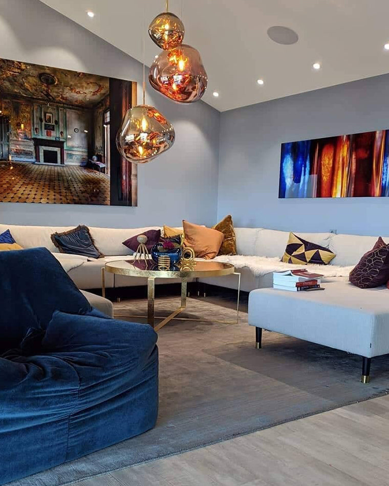 Designerska Lampa Wisząca LED Lava