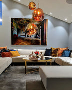 Designerska Lampa Wisząca LED Lava