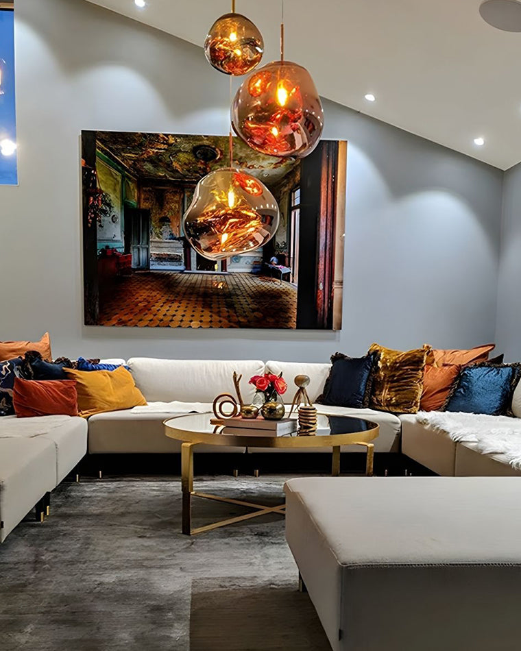 Designerska Lampa Wisząca LED Lava