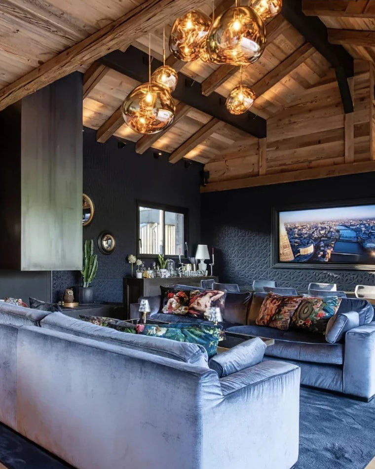 Designerska Lampa Wisząca LED Lava