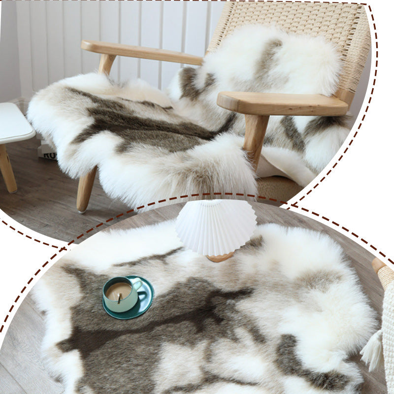 Luksusowy Dywan Futrzany – Puszysty i Miękki do Salonu i Sypialni