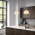 Nowoczesna Lampa Wisząca ze Szklaną Kopułą