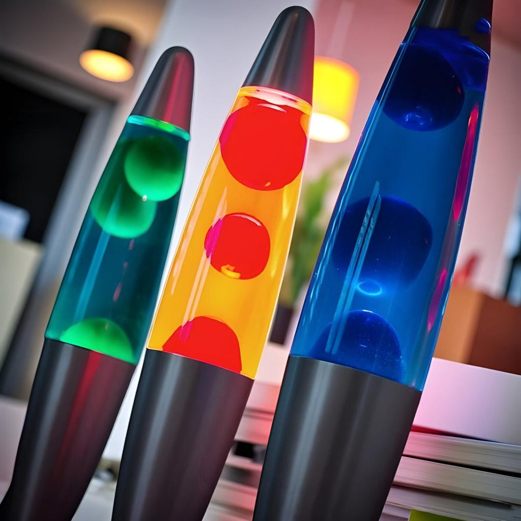 Przenośna lampa lawowa LED zmieniająca kolory