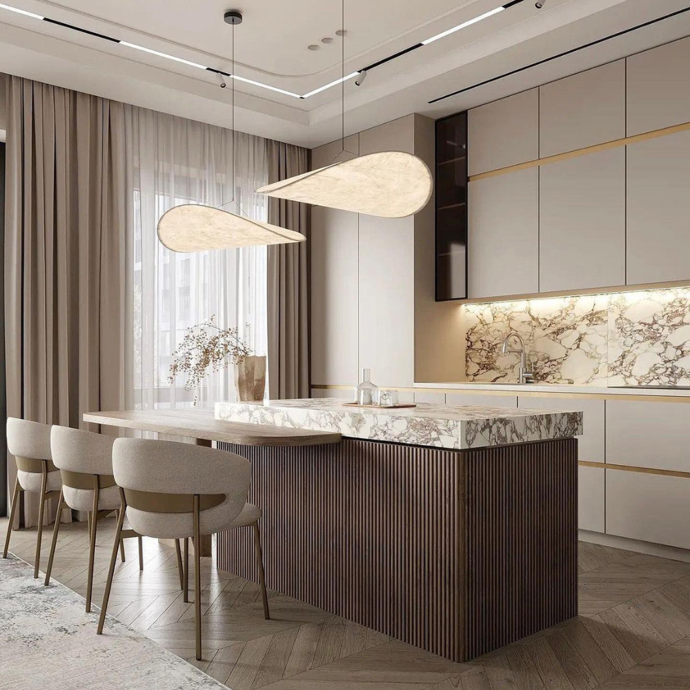 Lampa Wisząca Japandi - Elegancja i Spokój w Artystycznym Stylu