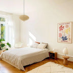 Papierowa Lampa Wisząca w Stylu Japońskim | Seria 21A