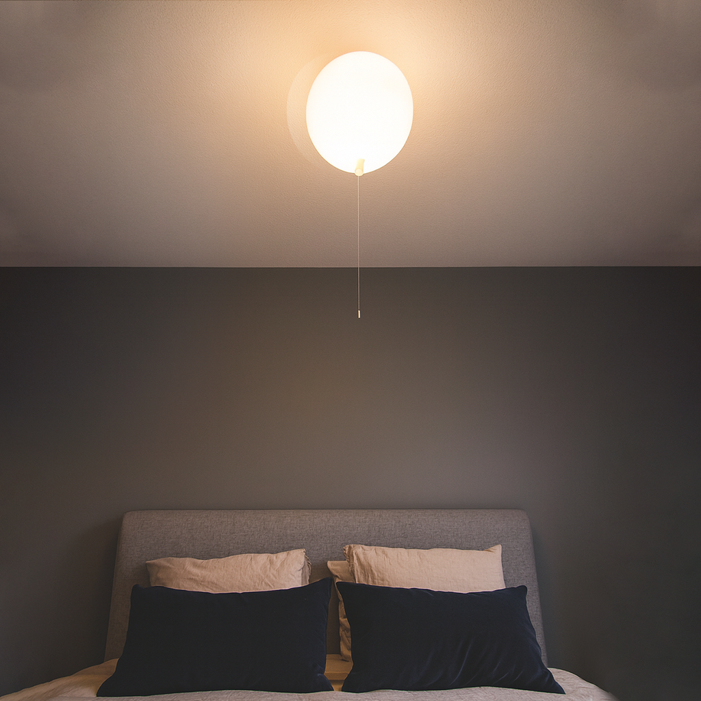 Lampa sufitowa w kształcie balonu do pokoju dziecięcego