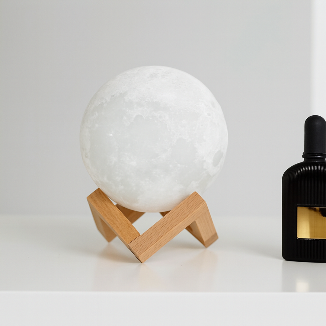 Ładowalna lampka księżycowa LED z dotykowym sterowaniem