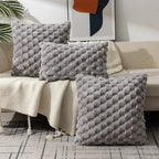 Poszewka na Poduszkę Marshmallow - Miękka Struktura Bouclé dla Przytulnych Wnętrz