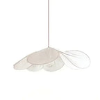 Kolorowa Lampa Wisząca LED Flower – Tkaninowy Żyrandol w Kształcie Kwiatu | Do Salonu, Jadalni i Sypialni