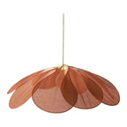 Kolorowa Lampa Wisząca LED Flower – Tkaninowy Żyrandol w Kształcie Kwiatu | Do Salonu, Jadalni i Sypialni