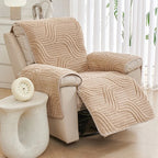 Pokrowiec na fotel rozkładany z mikrofibry – antypoślizgowy i pluszowy