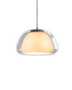 Nowoczesna Lampa Wisząca ze Szklaną Kopułą