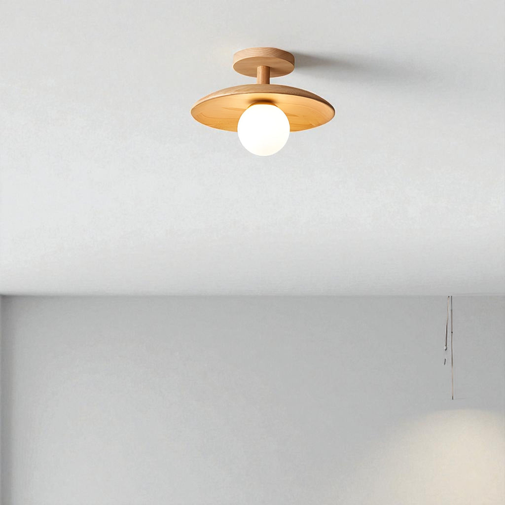 Lampa Sufitowa „Zen Light” – Japońska Prostota i Spokój w Twoim Domu