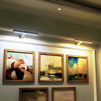 Bezprzewodowa lampka LED nad obraz – regulowane światło, 3 barwy, pilot i ładowanie USB-C