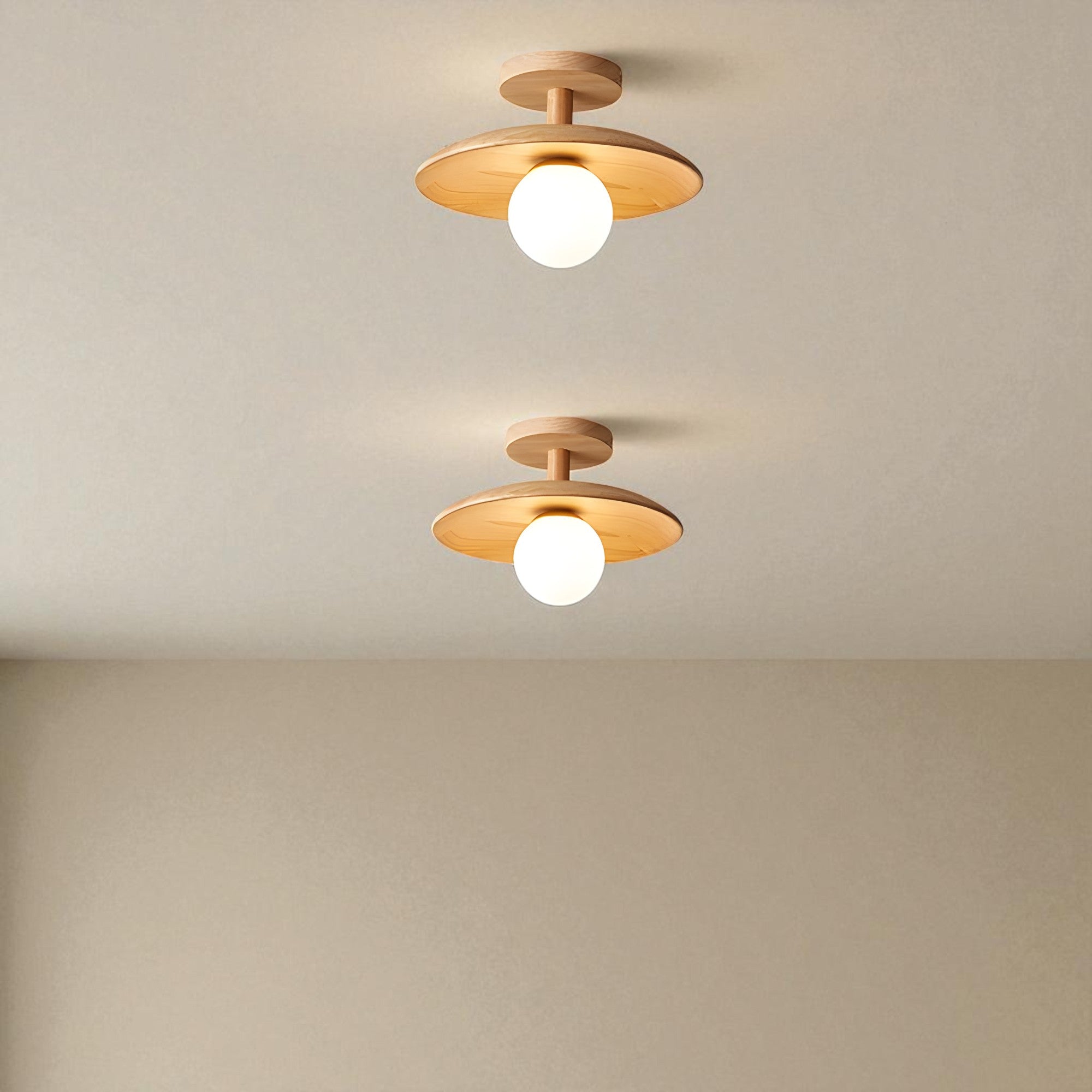 Lampa Sufitowa „Zen Light” – Japońska Prostota i Spokój w Twoim Domu