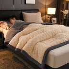 Gruby, luksusowy koc z mikro fibry – ciepły i miękki pled na chłodne dni