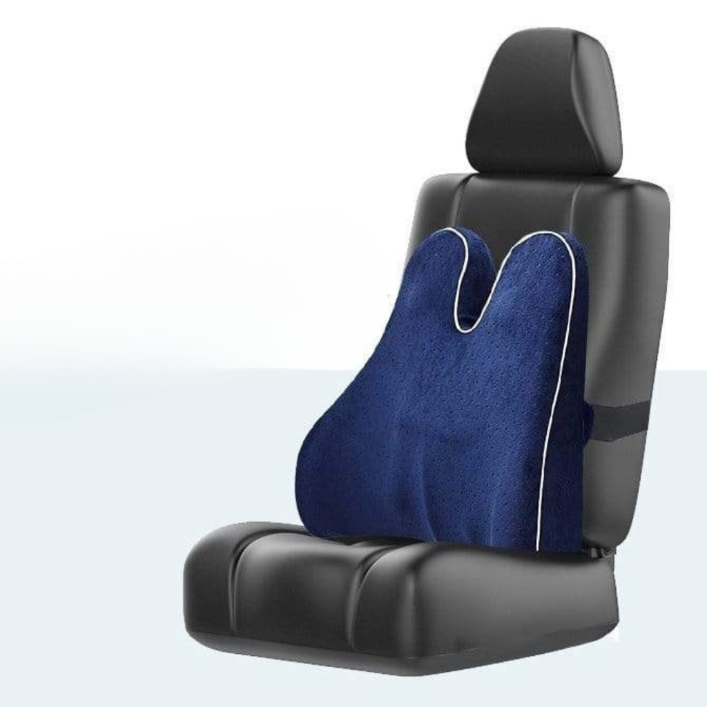 Ergonomiczna poduszka lędźwiowa z pianki memory – wsparcie dla kręgosłupa